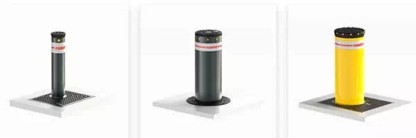 Dissuasori di transito e parcheggio a scomparsa 